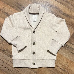 H&M Beige Kids Grandpa Style Cardigan
